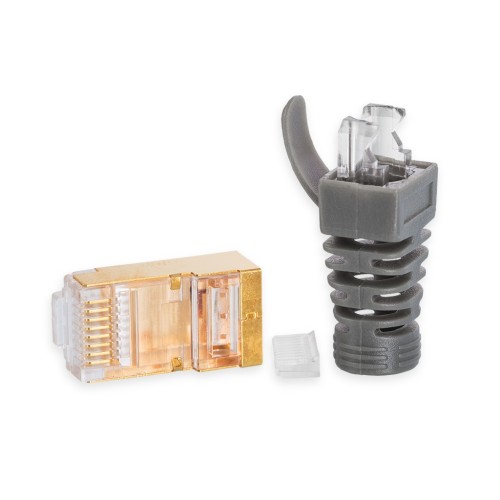 HiFi conector RJ45 macho para Ethernet CAT 8