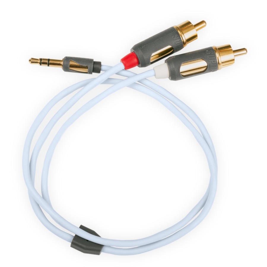 HFi Cable de interconexión conector mini Jack a 2 RCA estereo