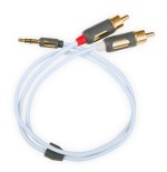 HFi Cable de interconexión conector mini Jack a 2 RCA estereo