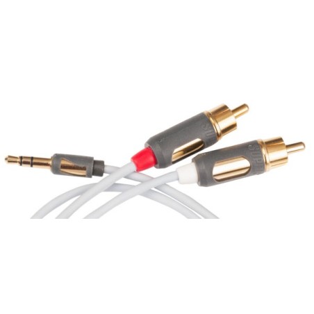 HFi Cable de interconexión conector mini Jack a 2 RCA estereo