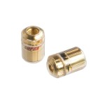 Conector cable altavoz Spade-Horquilla bañado en oro de 24K