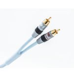 HiFi cable Y-Link 1RCA-2RCA para subwoofer